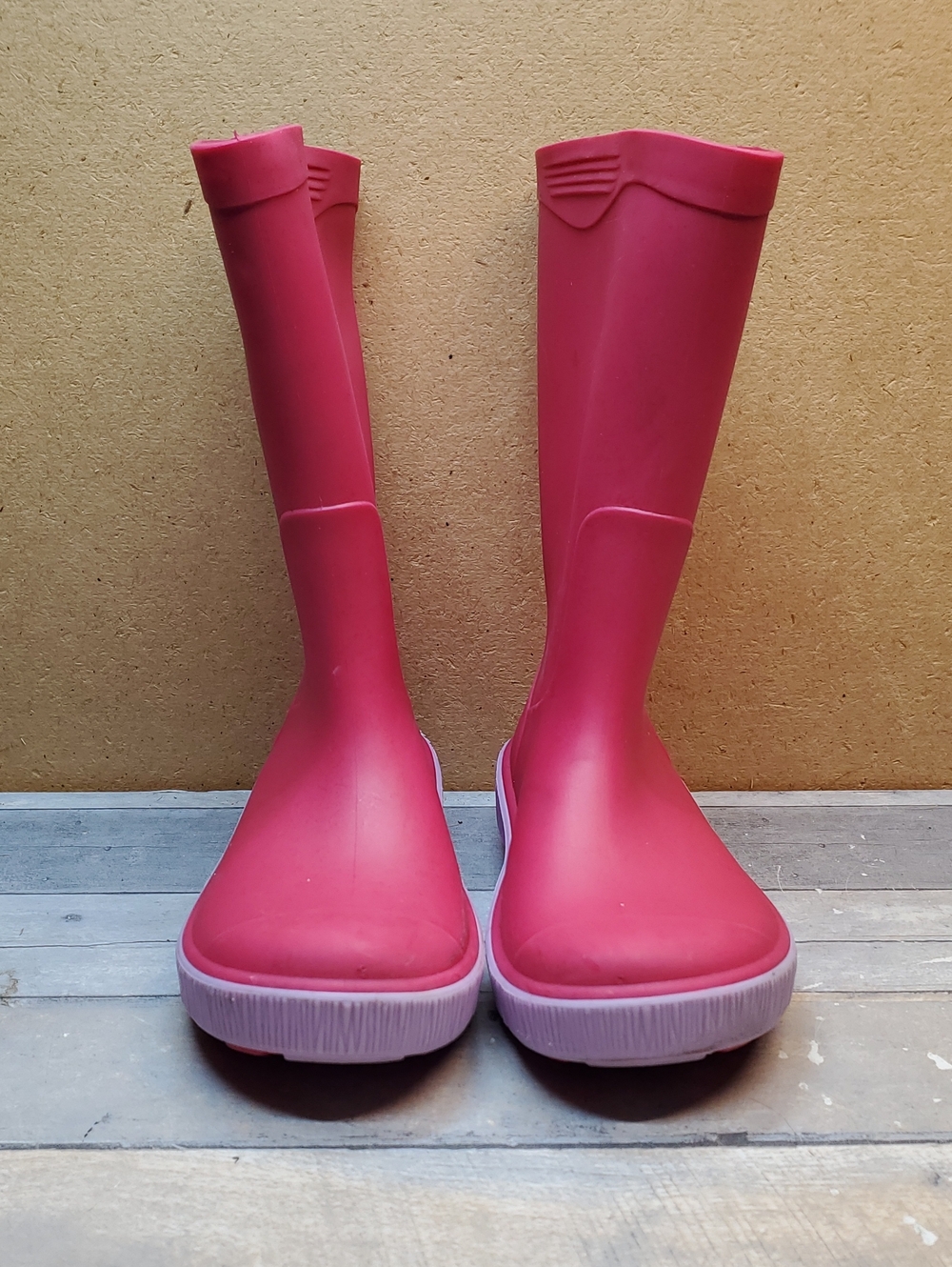 Kamik Stomp Waterproof Rose Pink Rain Boots Size 13